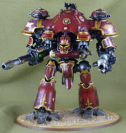 Knight Castellan - Imperial Knights - Painted - Warhammer AoS 40k #2HR