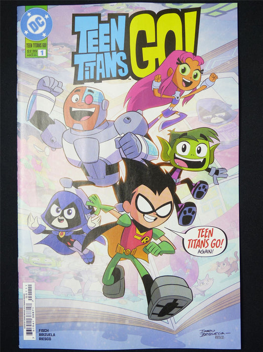 TEEN Titans Go! #1 - B&B May 2025 DC Comic #P6