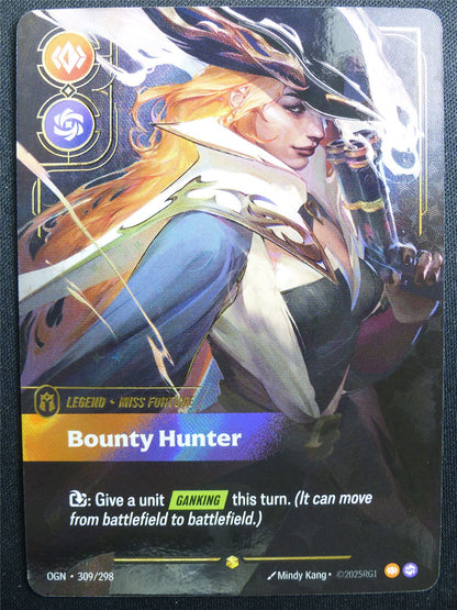 Bounty Hunter 309/298 Overnumber Rare Foil - OGN - Riftbound Card #2D2