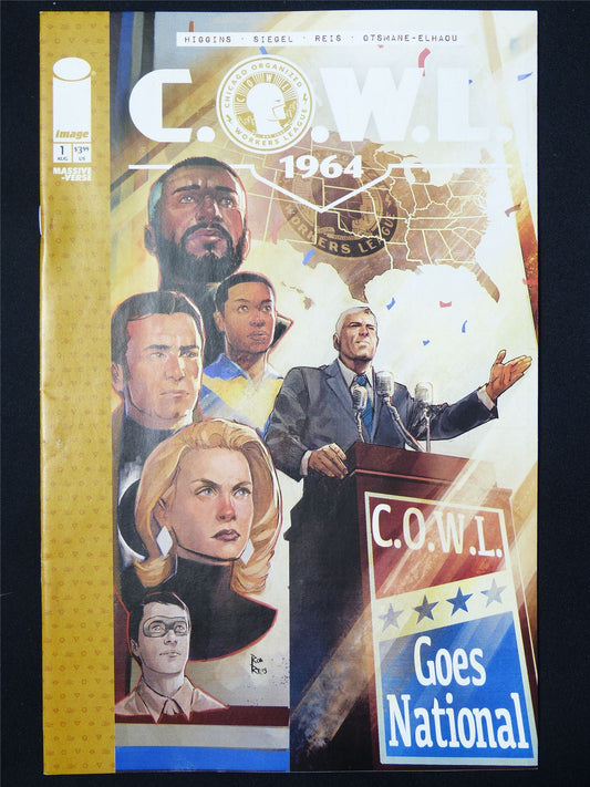 C.O.W.L. 1964 #1 - B&B Image Comic #VE