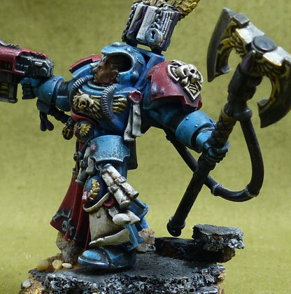 Librarian in Terminator Armour painted - Space Marines - Warhammer 40K #5BW