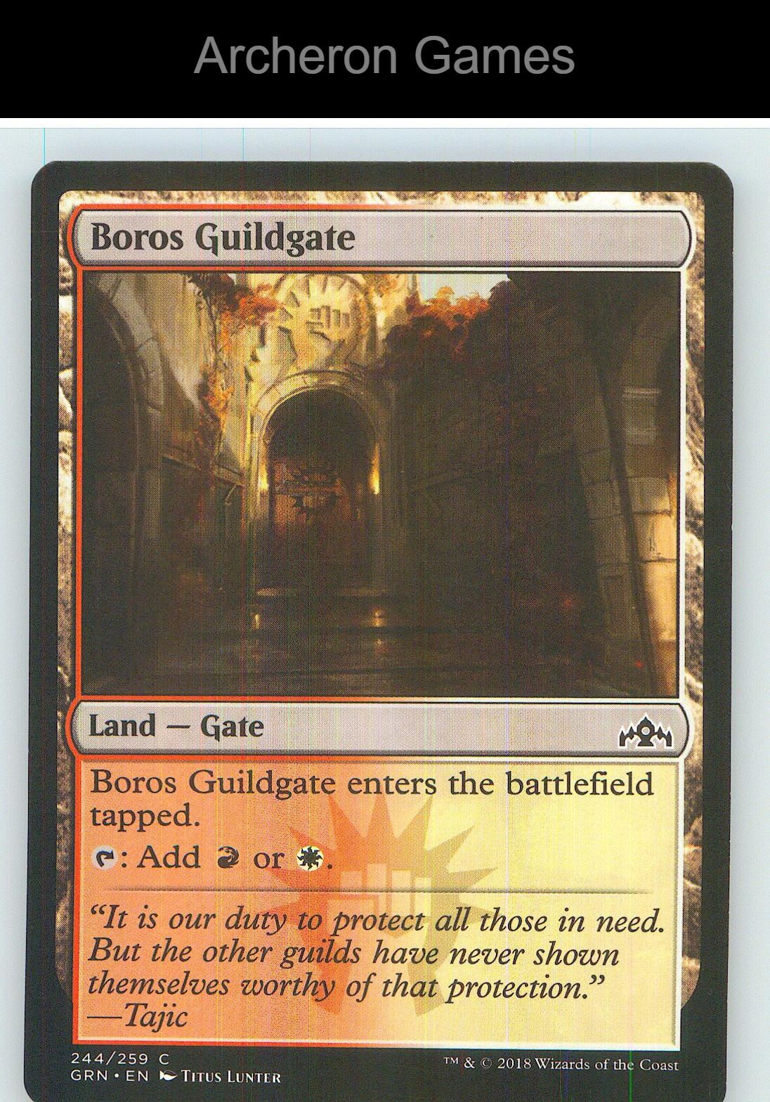 Boros Guildgate (244) GRN 244 C MTG Card NM/EX+