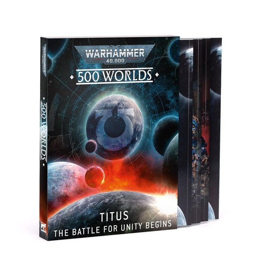 Titus: The Battle for Unity Begins - 500 Worlds - Warhammer 40k - Available from 24/01/2026
