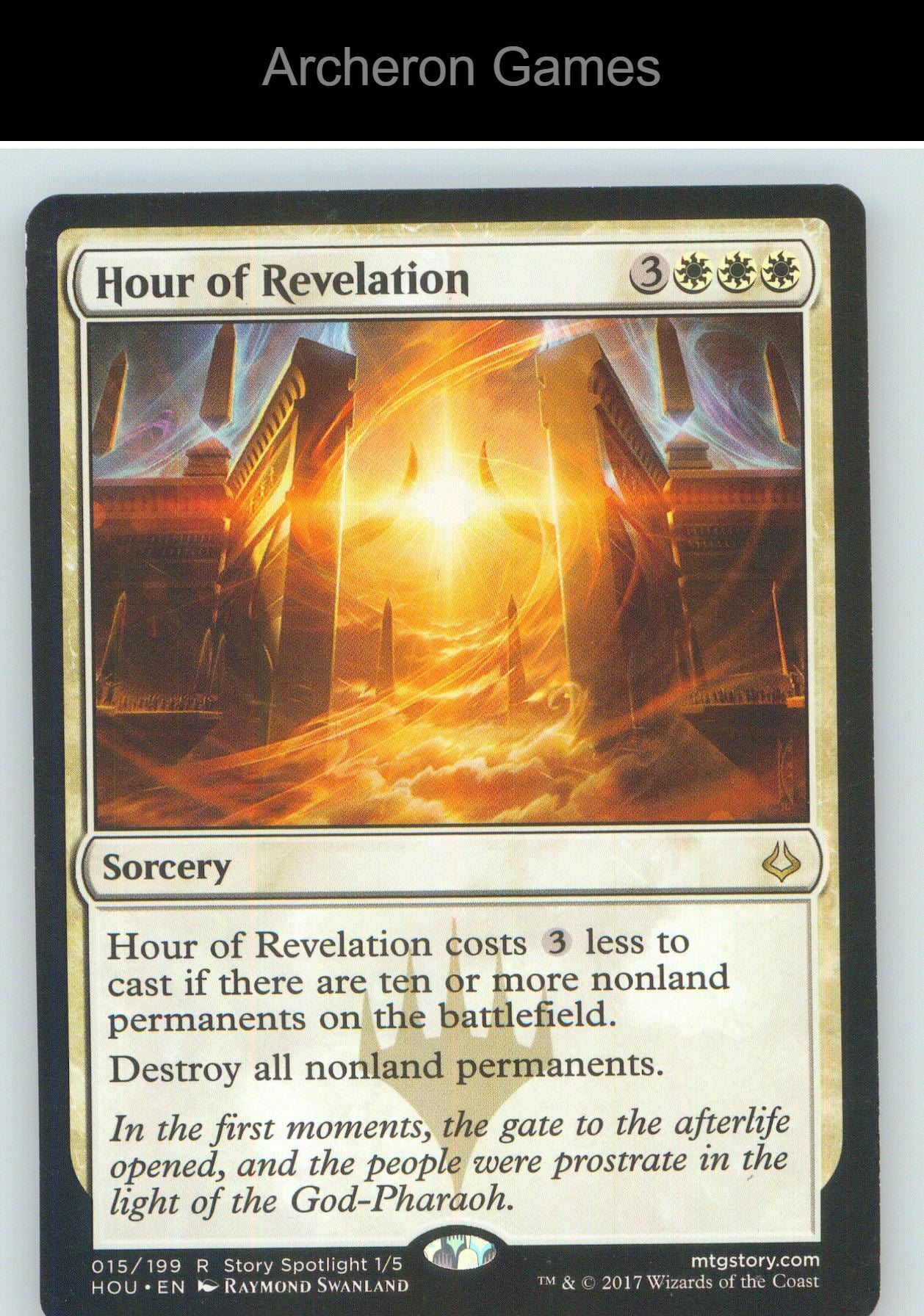 Hour of Revelation HOU 15 R MTG Card NM/EX+