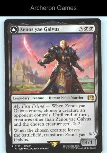 Zenos yae Galvus 127 R MTG Card FINAL FANTASY
