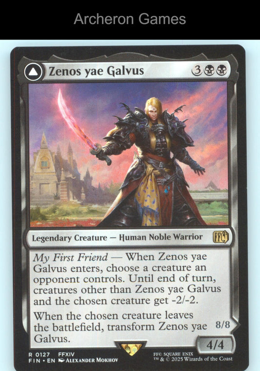 Zenos yae Galvus 127 R MTG Card FINAL FANTASY