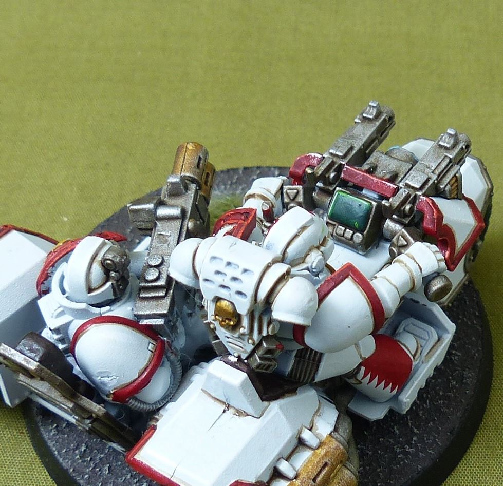 Attack Bike - Space Marines White Scars - Warhammer 40K #2GB