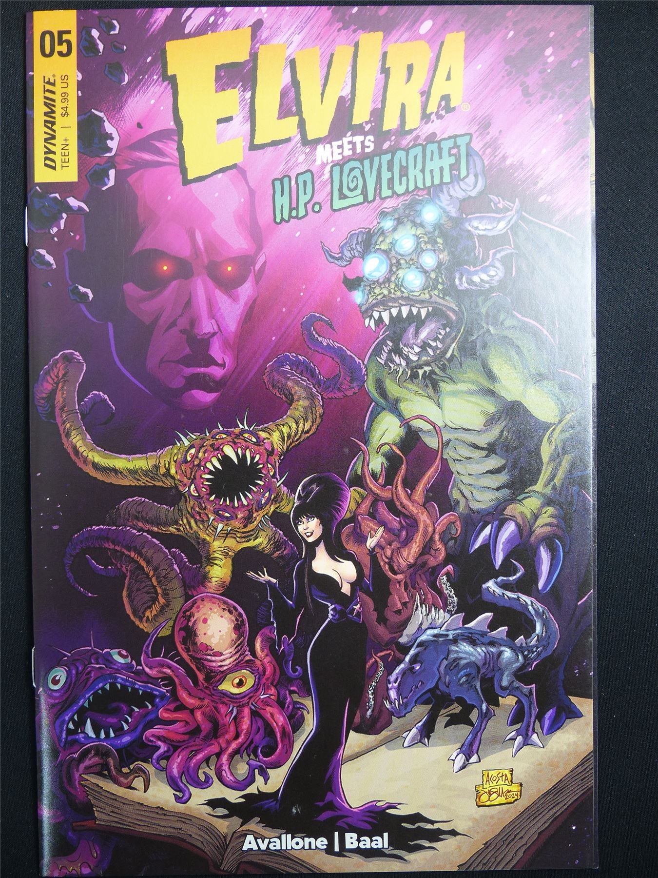 ELVIRA Meets H.P. Lovecraft #5 Cvr A - Dynamite Comic #4R2
