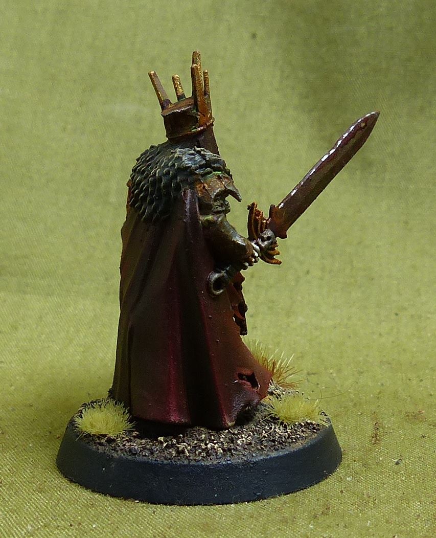 Wight King painted - Soulblight Gravelords - Warhammer AoS #50Q