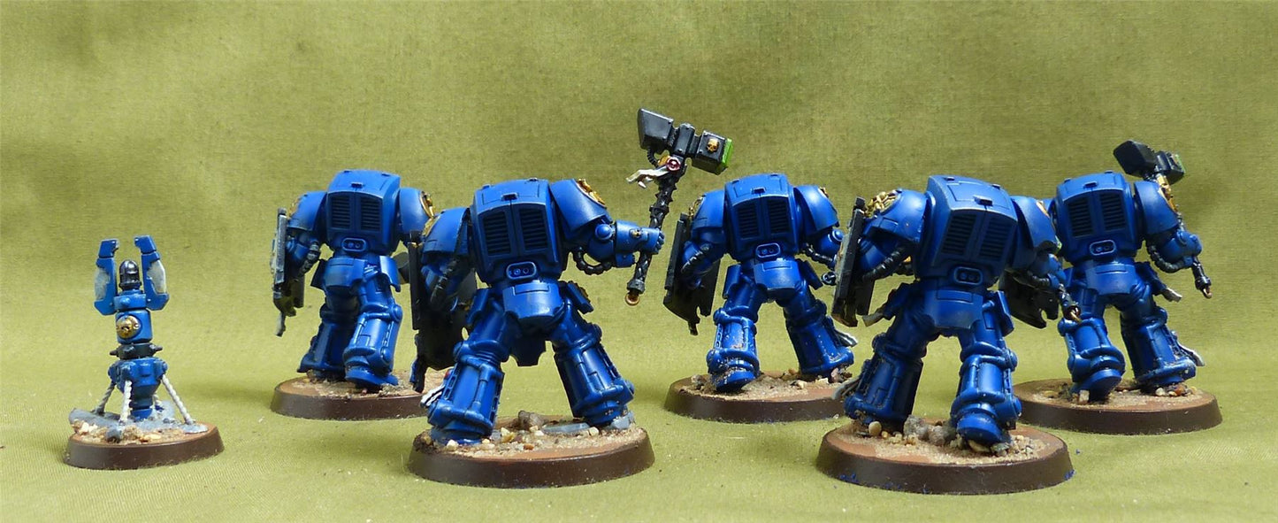 Terminator Assault Squad painted - Space Marines - Warhammer 40K #6TJ