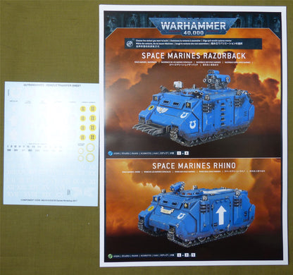 Razorback - Space Marines - Warhammer 40K #2YC