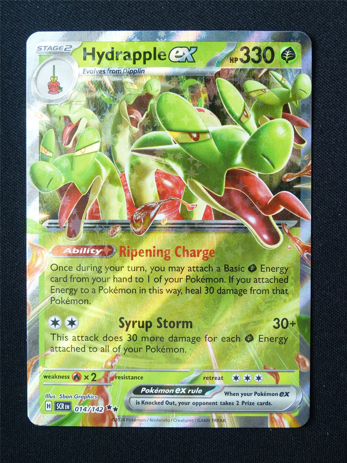 Hydrapple EX 014/142 Holo - Pokemon Card #602