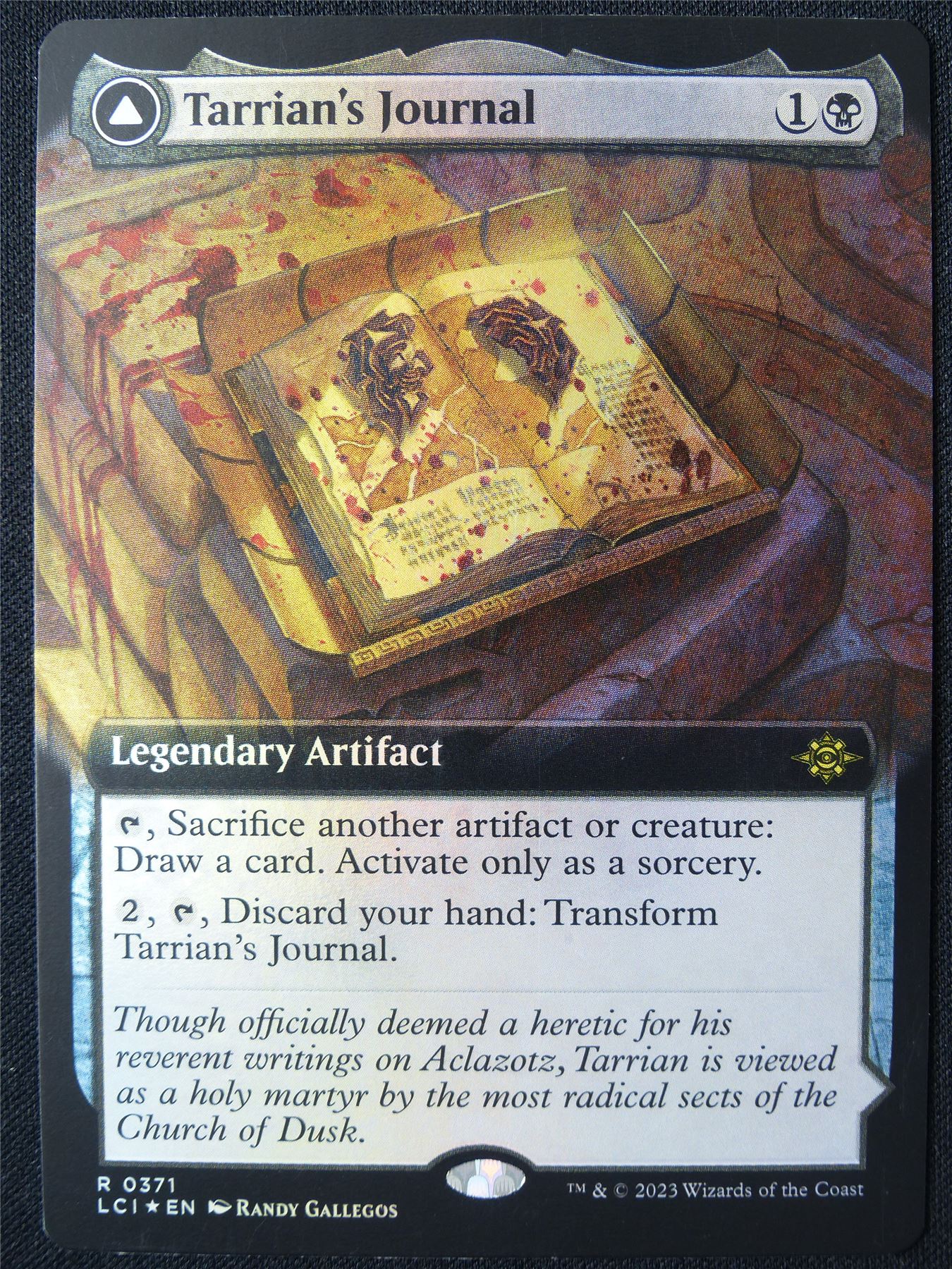 Tarrian's Journal Extended Foil - LCI - Mtg Card #1CZ