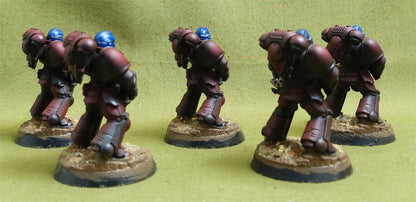 Infernus Squad set of 5 painted - Blood Angels - Warhammer 40K #3Z1