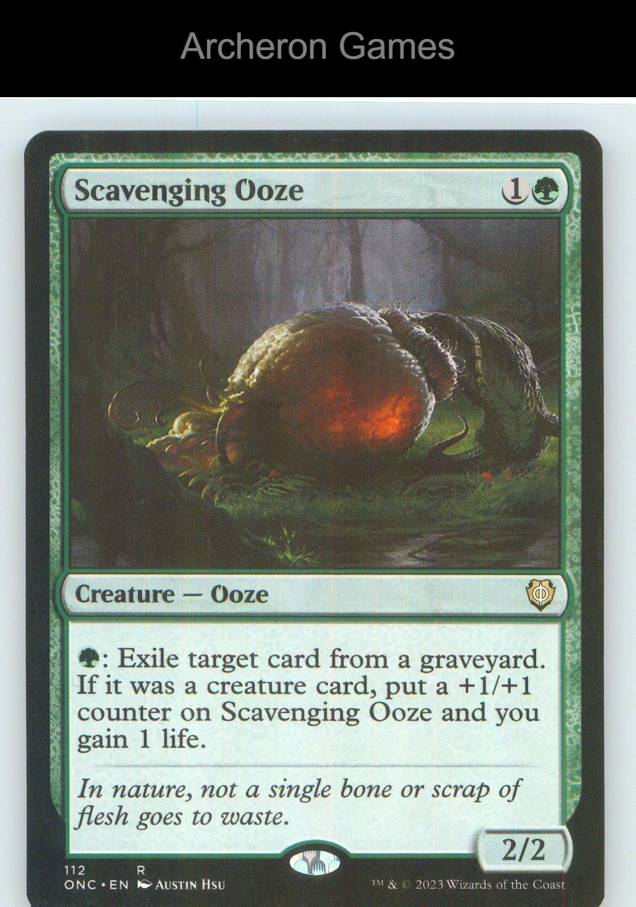 Scavenging Ooze ONC 112 R MTG Card NM/EX+