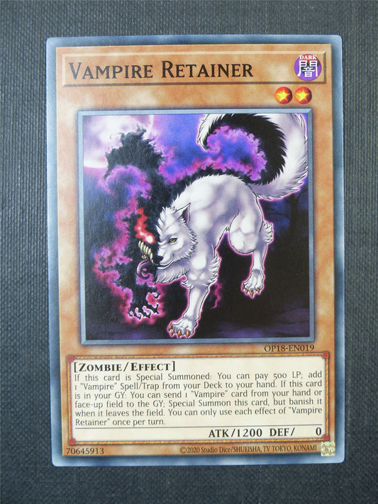 Vampire Retainer OP18 - Yugioh Card #9SG