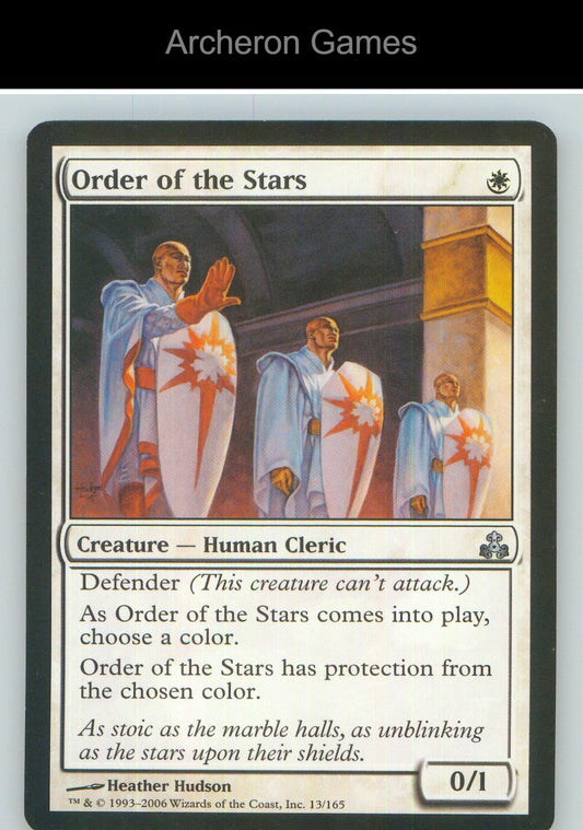 Order of the Stars GPT 13 UC MTG Card NM/EX+