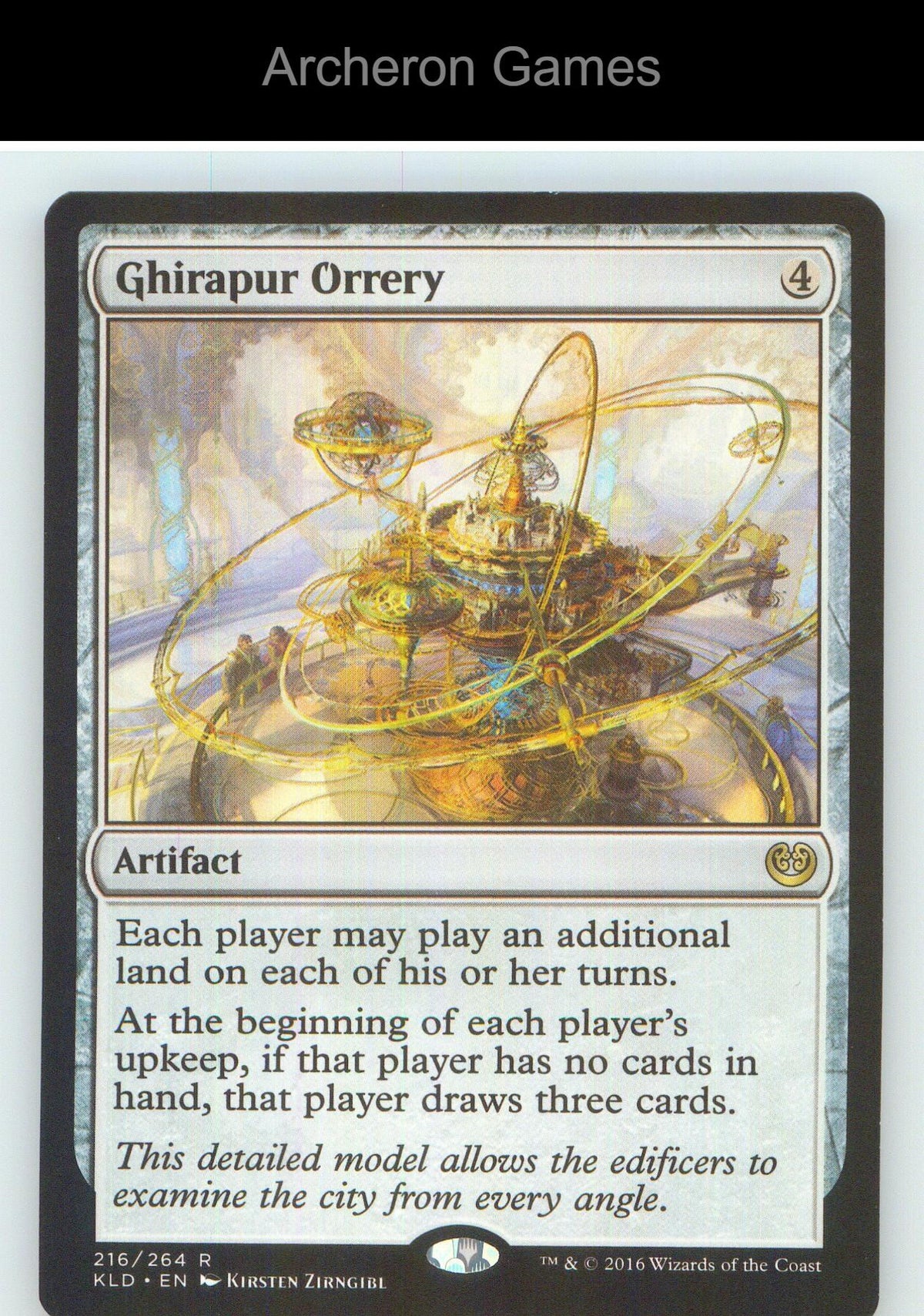 Ghirapur Orrery KLD 216 R MTG Card NM/EX+