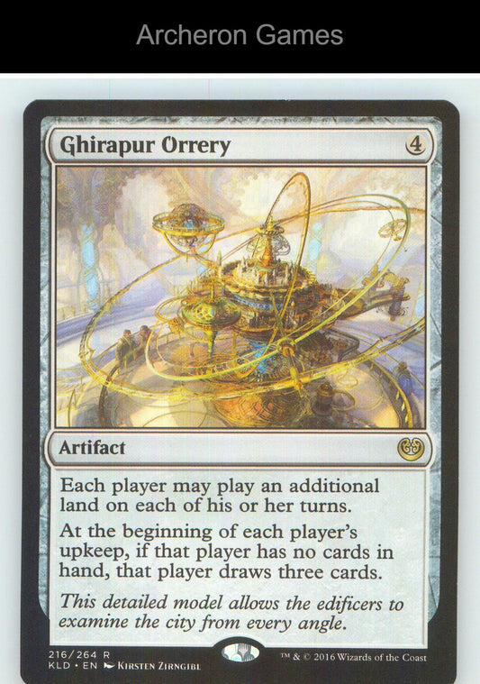 Ghirapur Orrery KLD 216 R MTG Card NM/EX+