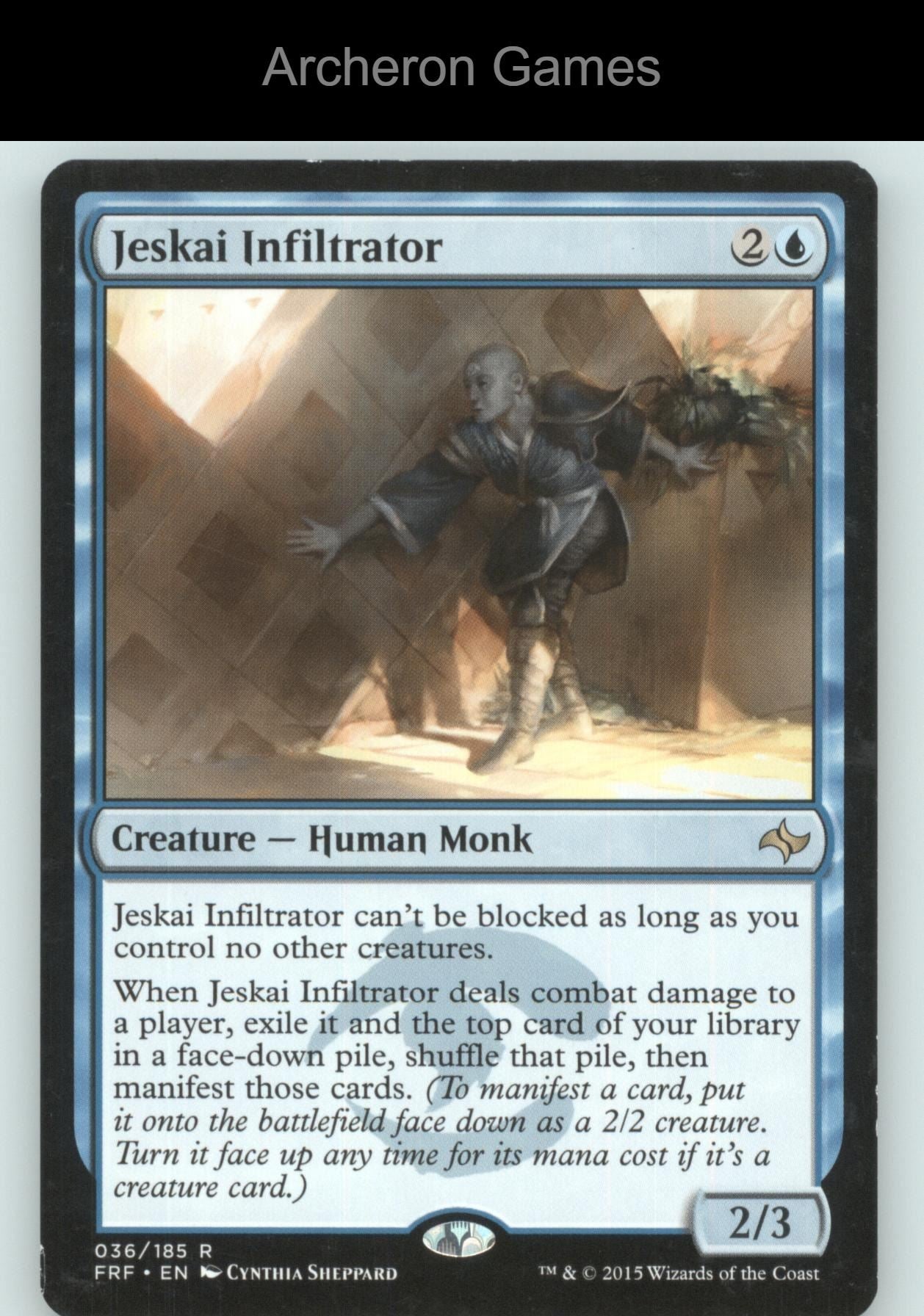 Jeskai Infiltrator 36 P MTG Card Ugin's Fate Promos