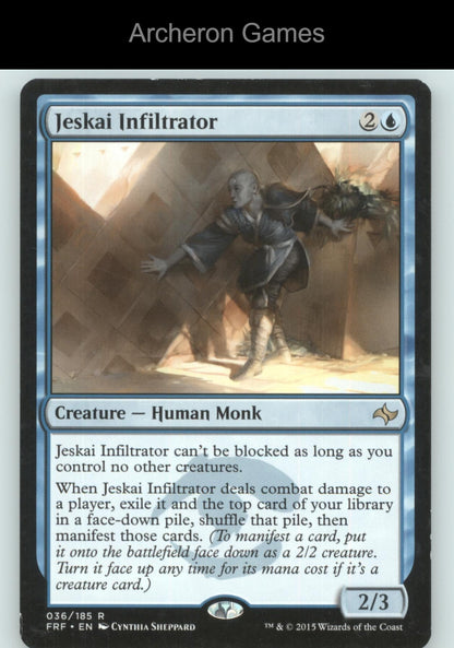 Jeskai Infiltrator 36 P MTG Card Ugin's Fate Promos