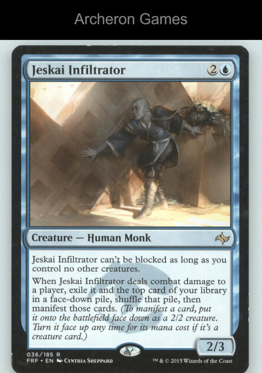 Jeskai Infiltrator 36 P MTG Card Ugin's Fate Promos