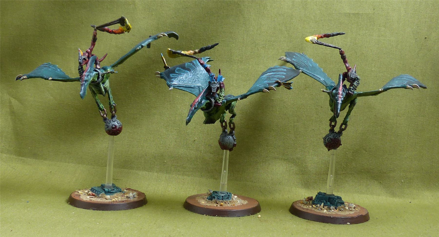 Terradon Riders painted - Seraphon - Warhammer AoS #2MC