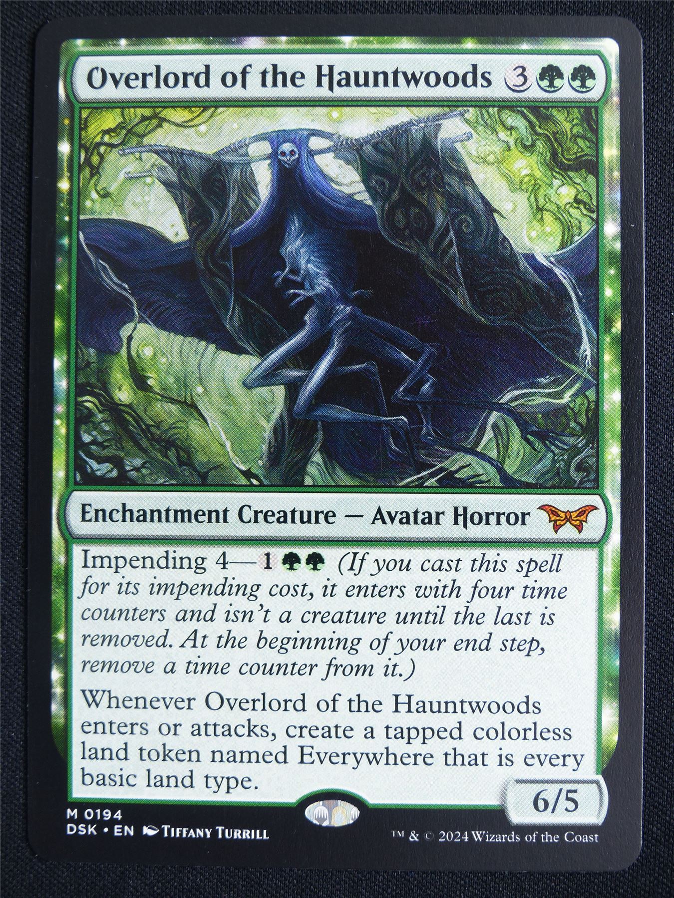 Overlord of the Hauntwoods - DSK - Mtg Card #3HN
