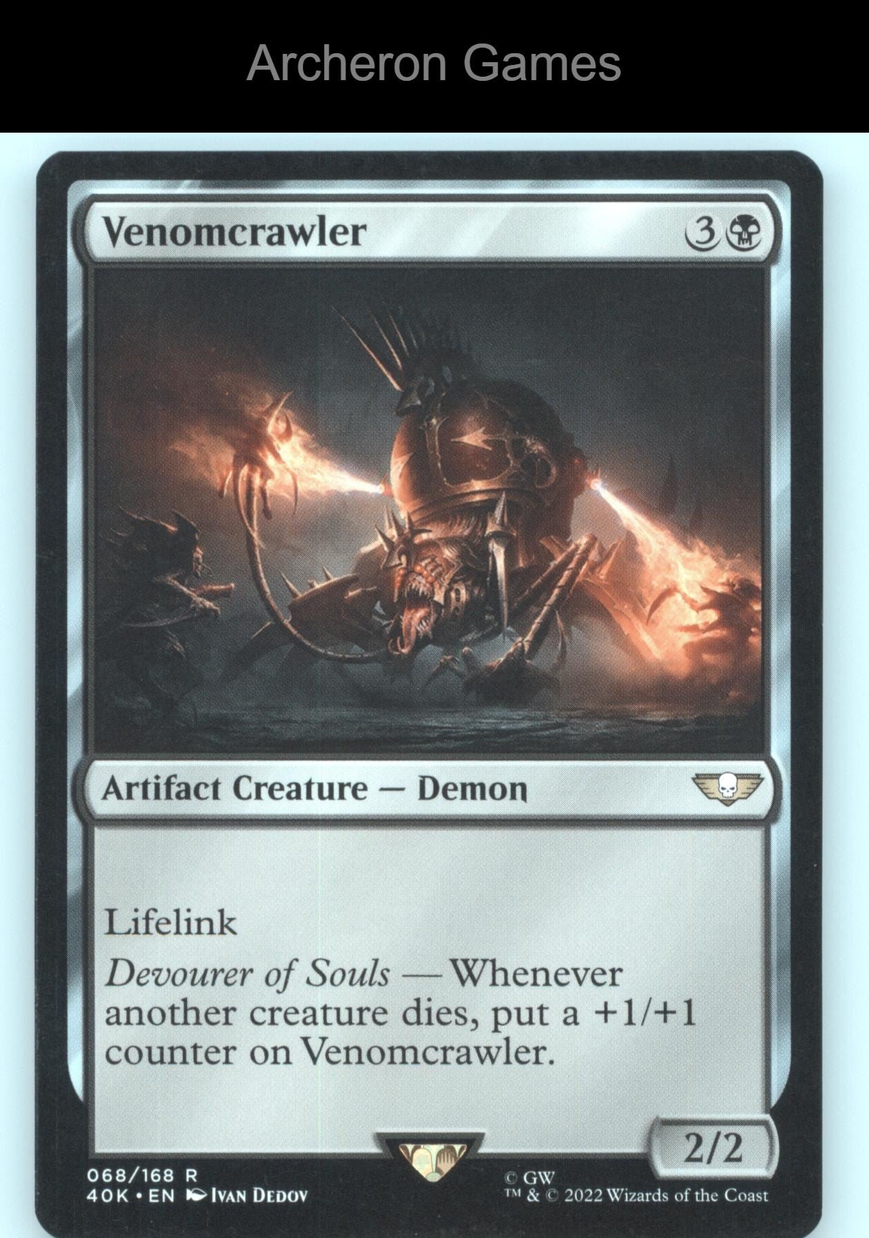 Venomcrawler 68 R MTG Card Universes Beyond: Warhammer 40,000