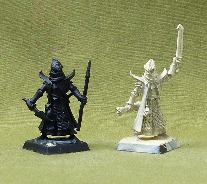 Classic Metal Ballista Crew - Dark Elves - Warhammer Old World #4NW