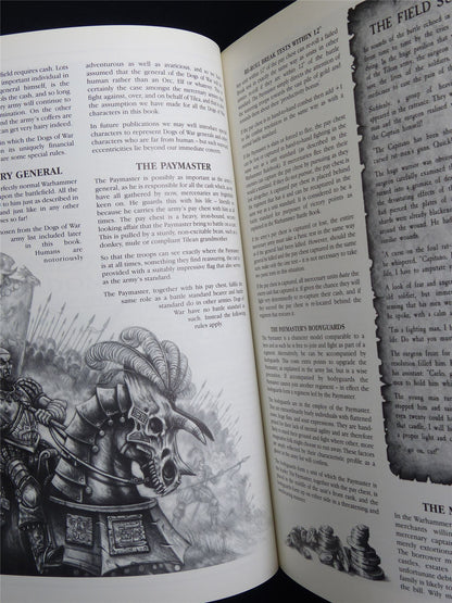 Warhammer Armies: Dogs of War 4th Edition Softback 1998 - Warhammer Old World #1GP