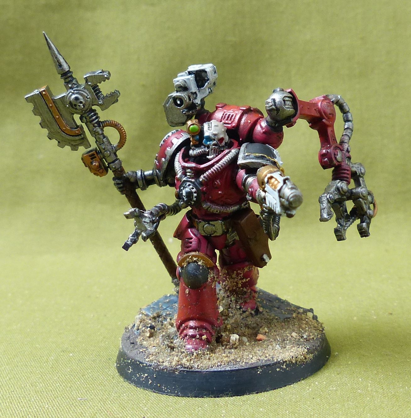 Invictor Tactical Warsuit painted - Iron Hands - Warhammer 40K #7FC