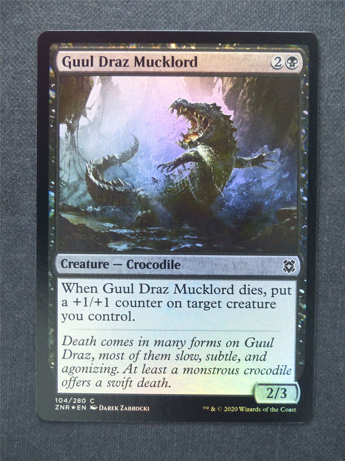 Gruul Draz Mucklord Foil - Mtg Magic Cards #NQ