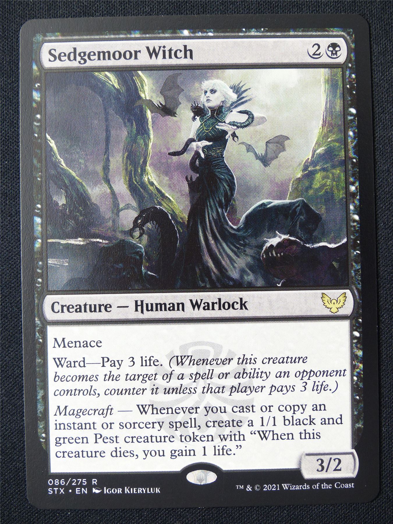 Sedgemoor Witch - STX - Mtg Card #1KK