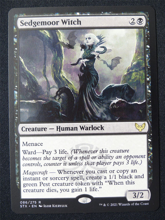 Sedgemoor Witch - STX - Mtg Card #1KK