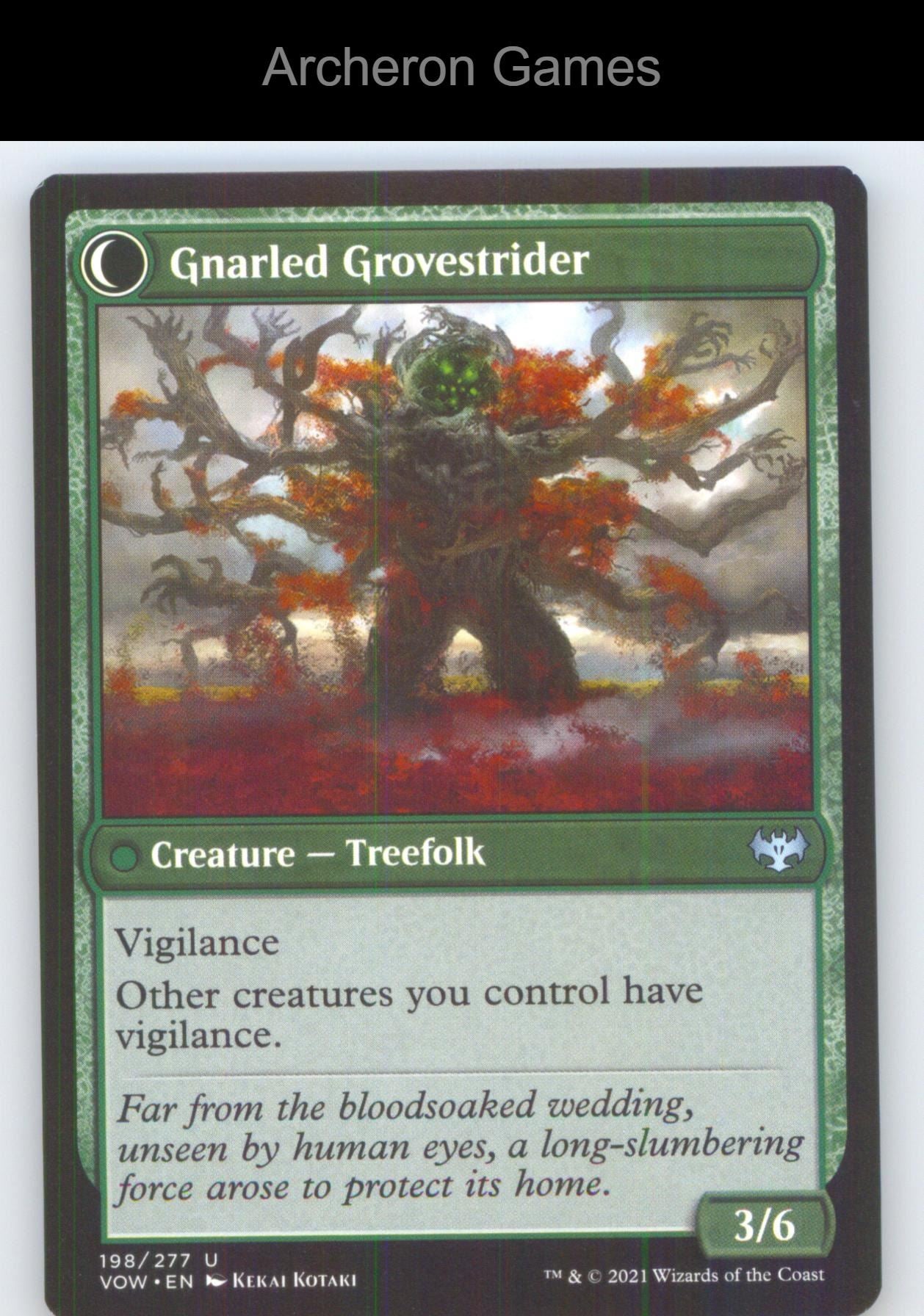 Dormant Grove 198 UC MTG Card Innistrad: Crimson Vow