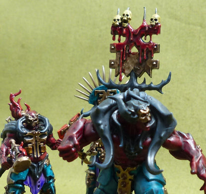 Gorechosen of Dromm painted - Chaos Warband - Warhammer Underworlds #2PZ