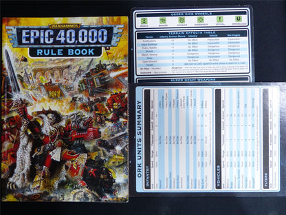 Warhammer Epic 40K Rules & Armies & Battles Books Collection #2SX