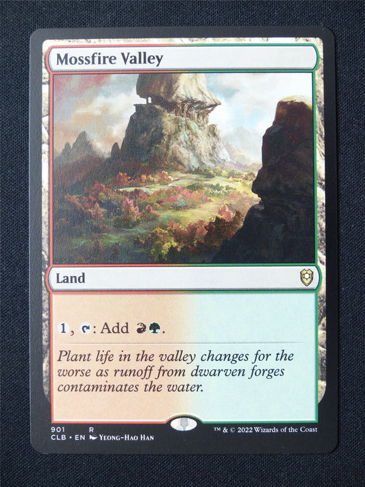 Mossfire Valley - CLB - Mtg Card #3H5