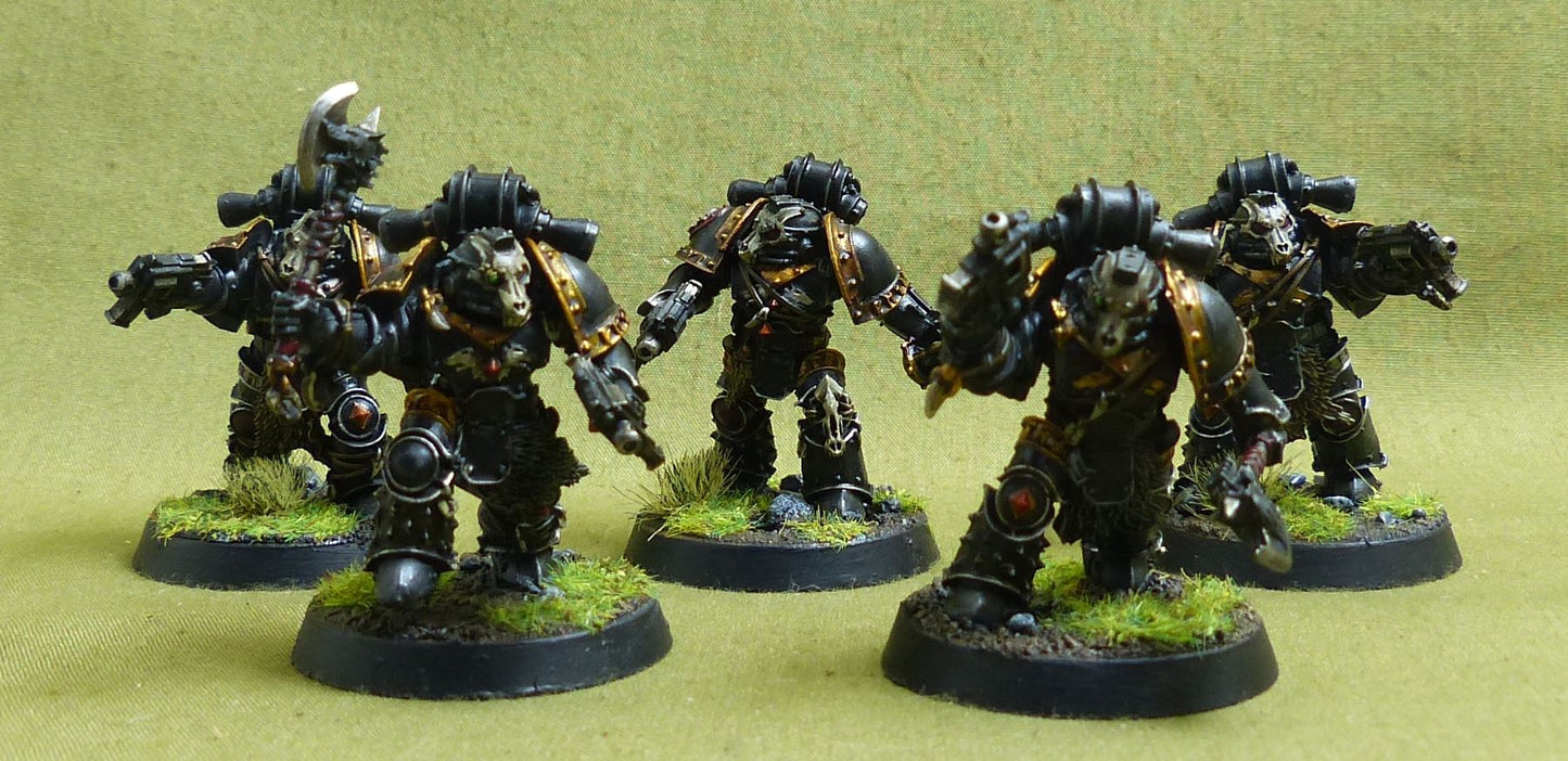 Deathsworn Pack painted - Space Wolves - Warhammer Horus Heresy #4XJ