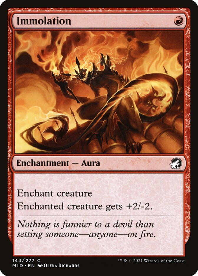 Immolation - Innistrad: Midnight Hunt mid