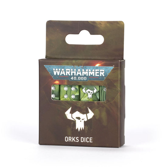 Orks Dice - Warhammer 40K - Available from 27/04/2024