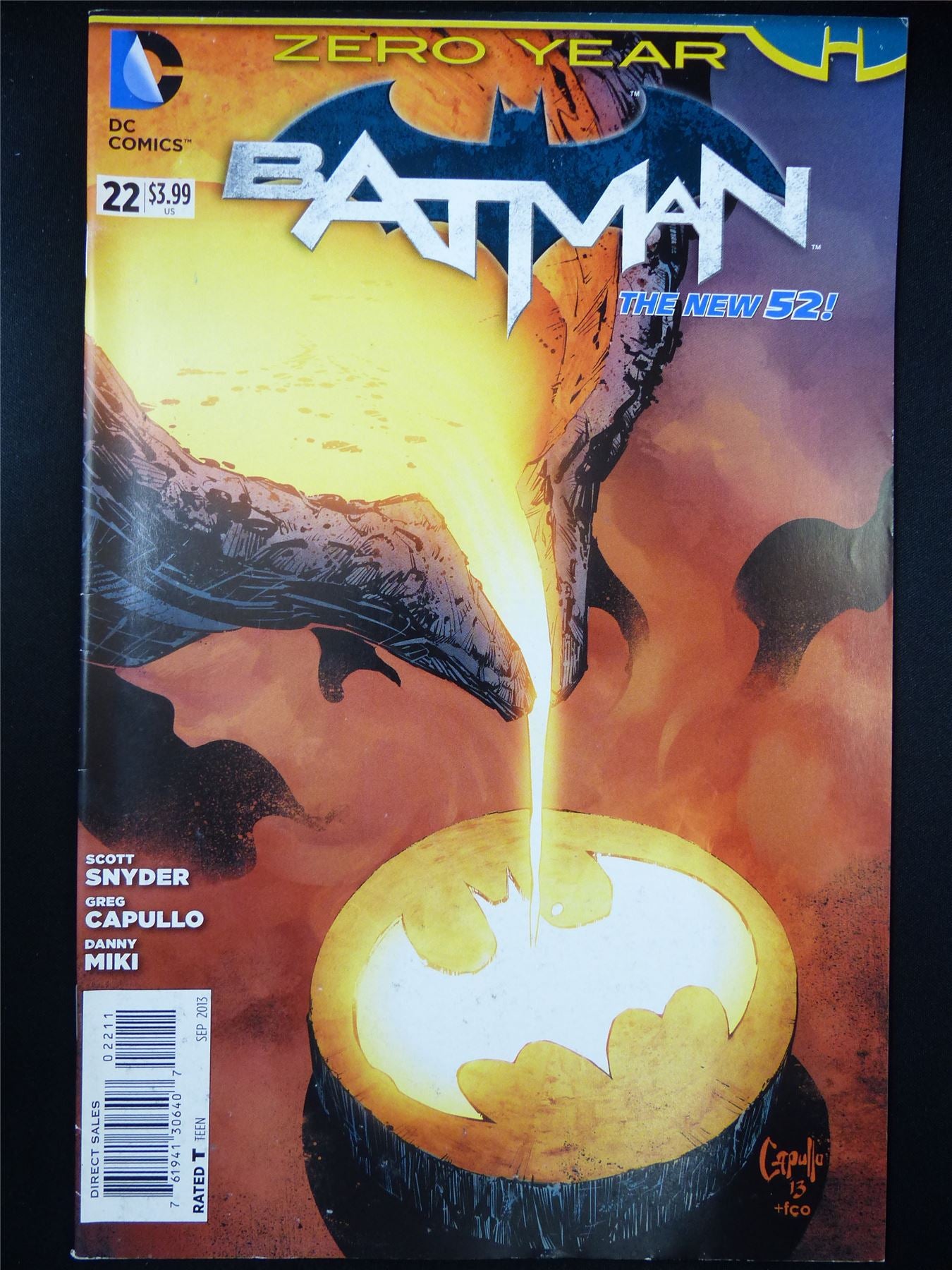 BATMAN #22 Zero Year - DC Comic #2N2