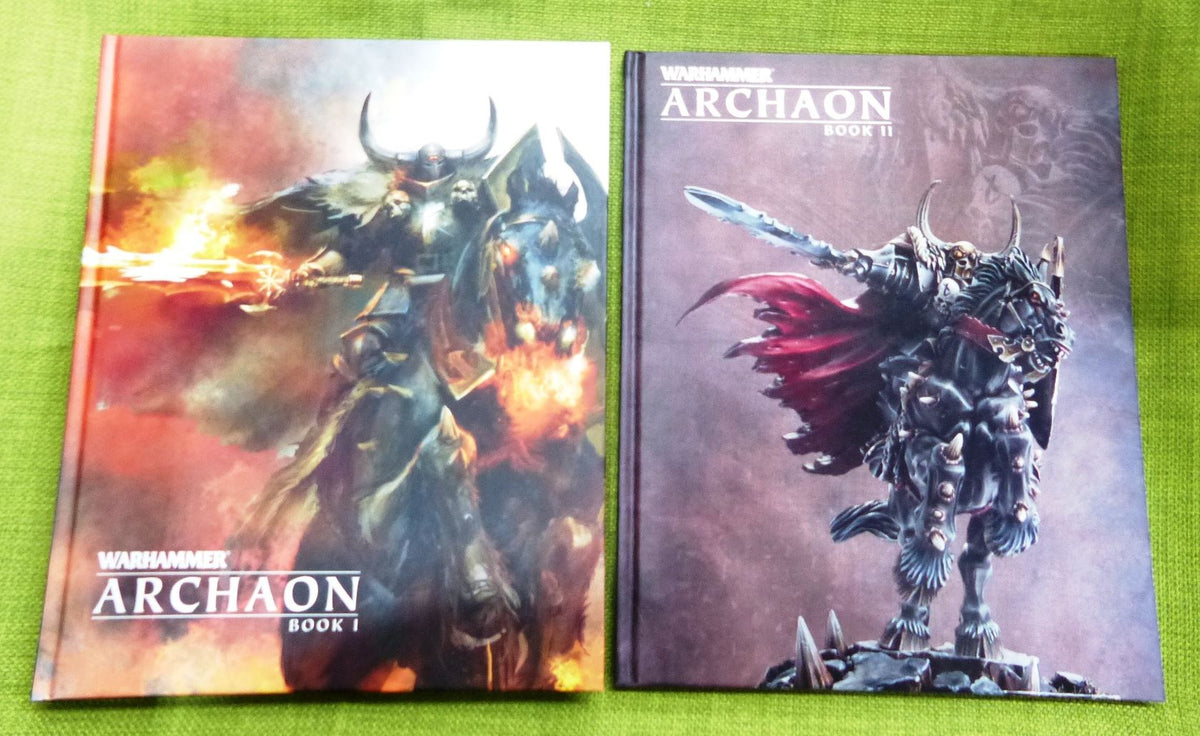 Warhammer - The End Times ARCHAON Vol 5 2014 Hardback Book & Slipcase - Warhammer AoS 40k #8M