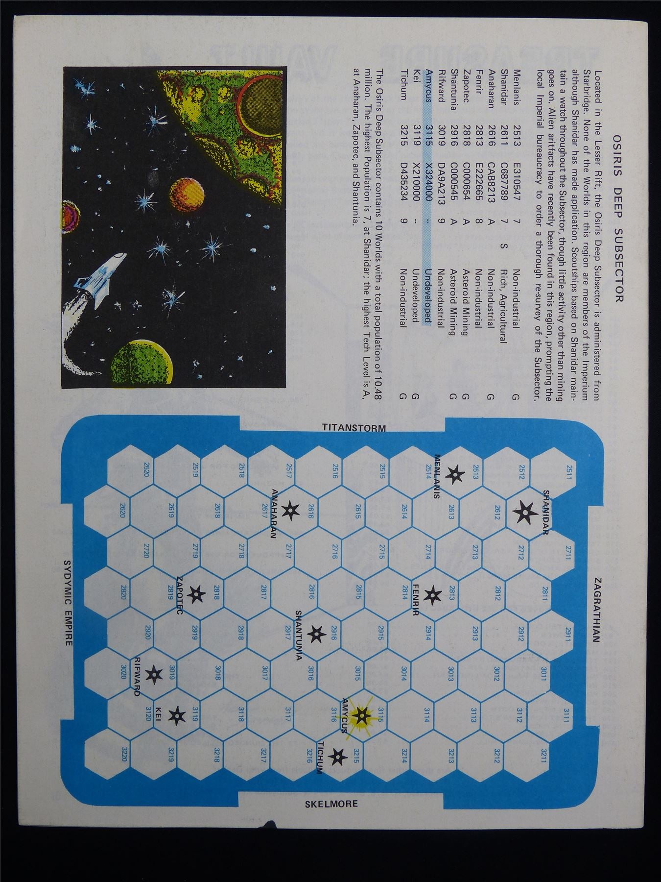 Amycus Probe: Judges Guild Traveller Companion - Roleplay Booklet #NI