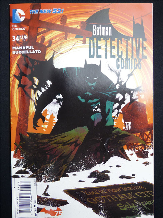 BATMAN: Detective Comics #34 new 52! - DC Comic #3QF