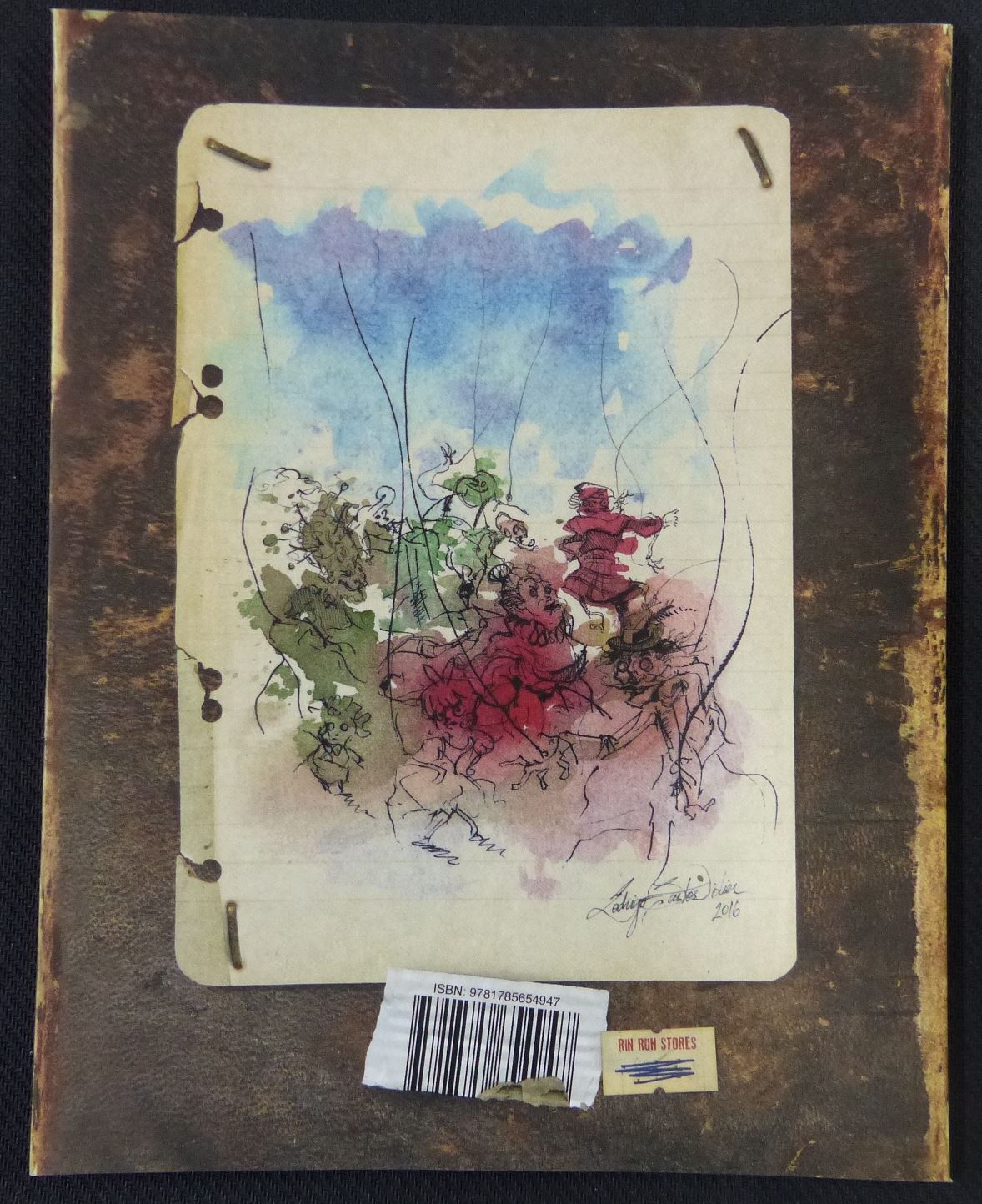 The Squicker Wonkers: An Artist Sketchbook - Softback - Titan book #2AI