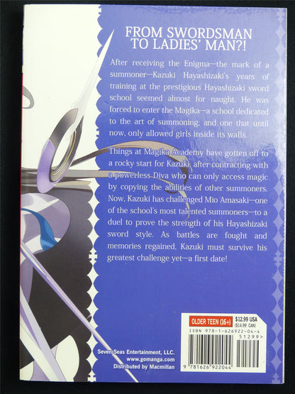 Magika Swordsman and Summoner volume 2 - Seven Seas Manga #1BX