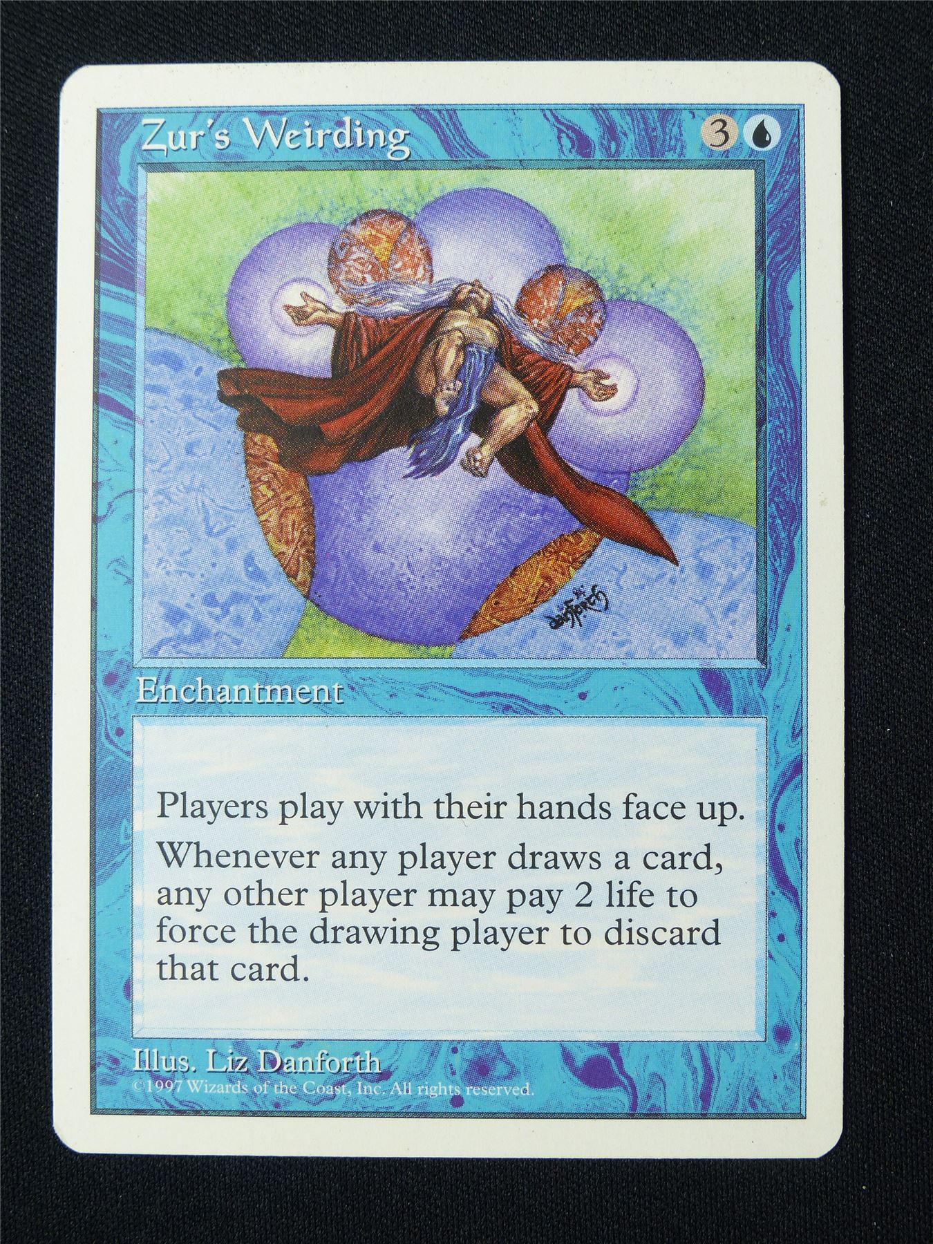 Zur's Weirding - 5ED - Mtg Card #4UE