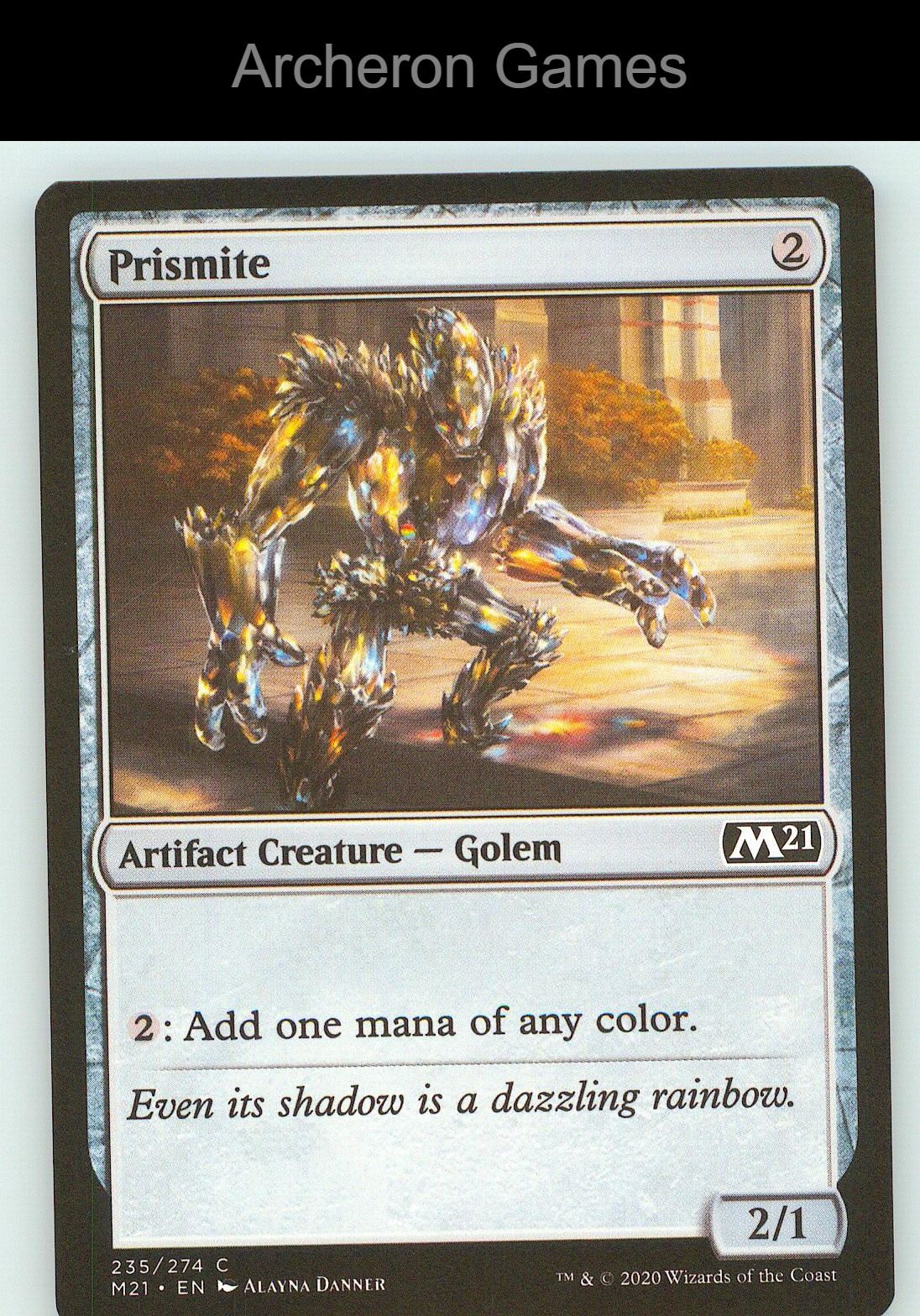 Prismite M21 235 C MTG Card NM/EX+